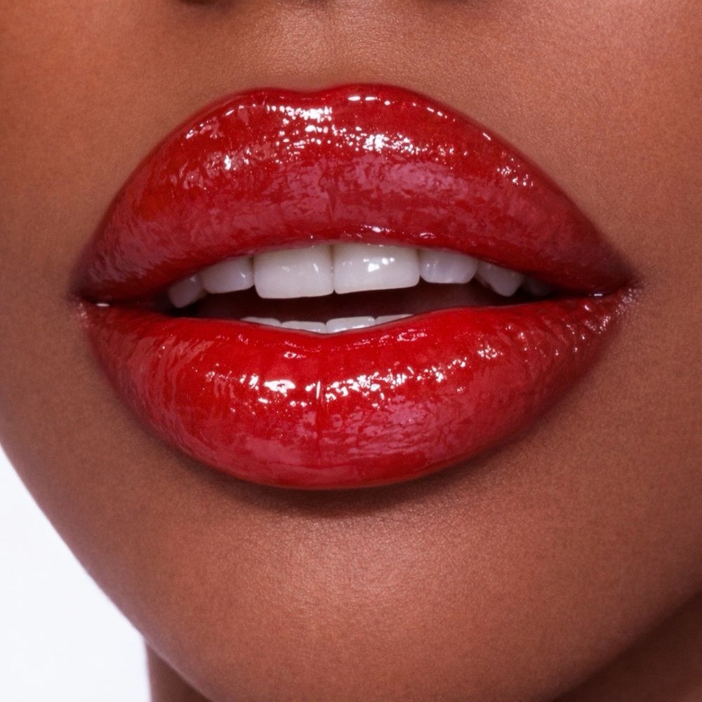 The Siren Beauty “After Hours” Red Lip Gloss High Shine Bold Juicy Hydrating
